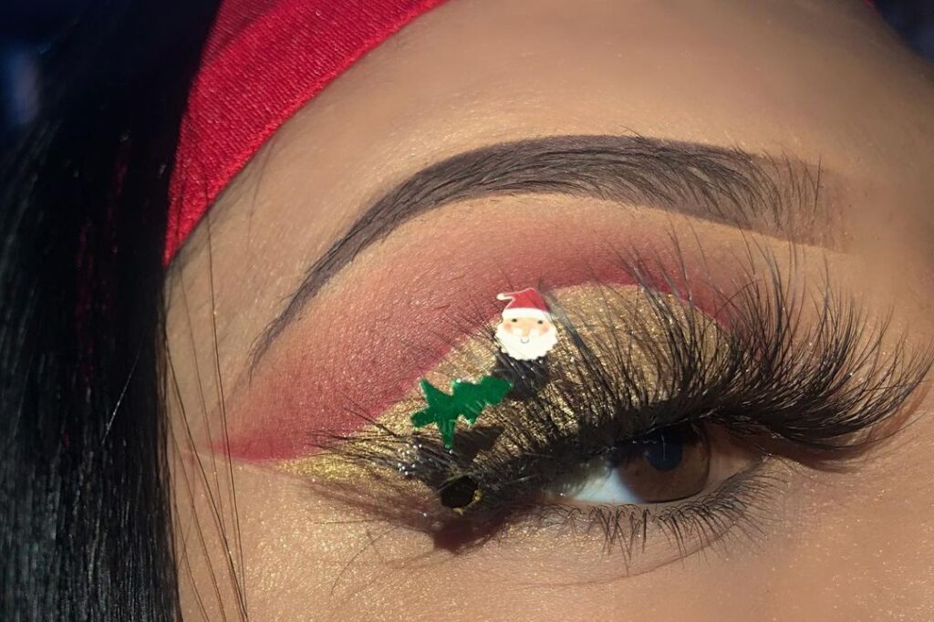 Christmas lashes